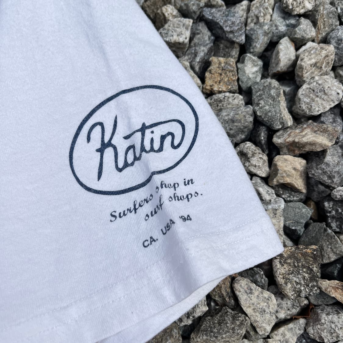 90s Katin(USA) 햄버거 서핑 반팔 (실측확인) 상품이미지3