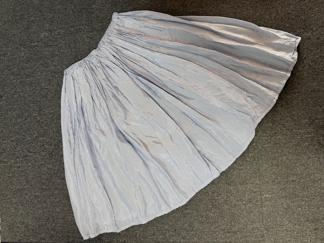 갈레고 데스포르테스 블루 스트라이프 스커트 상품이미지1