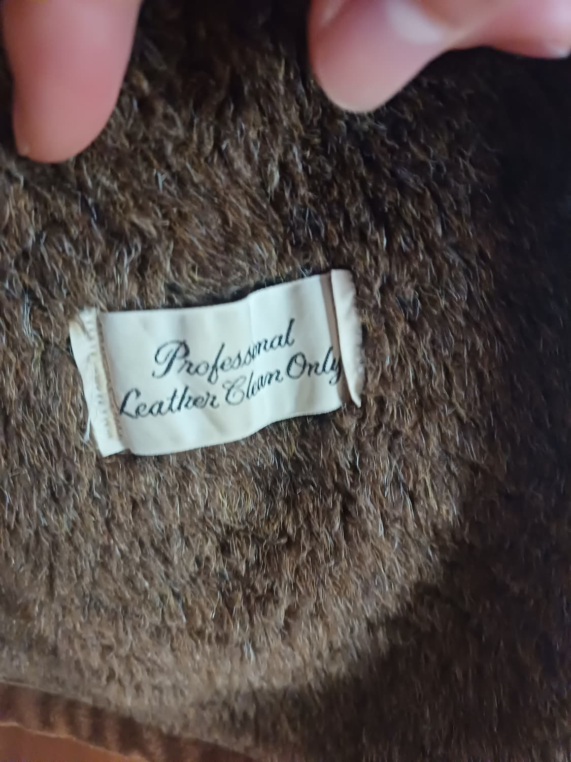 70s Sears Leather Shop 쉐르파 안감 스웨이드 레더 자켓 상품이미지5