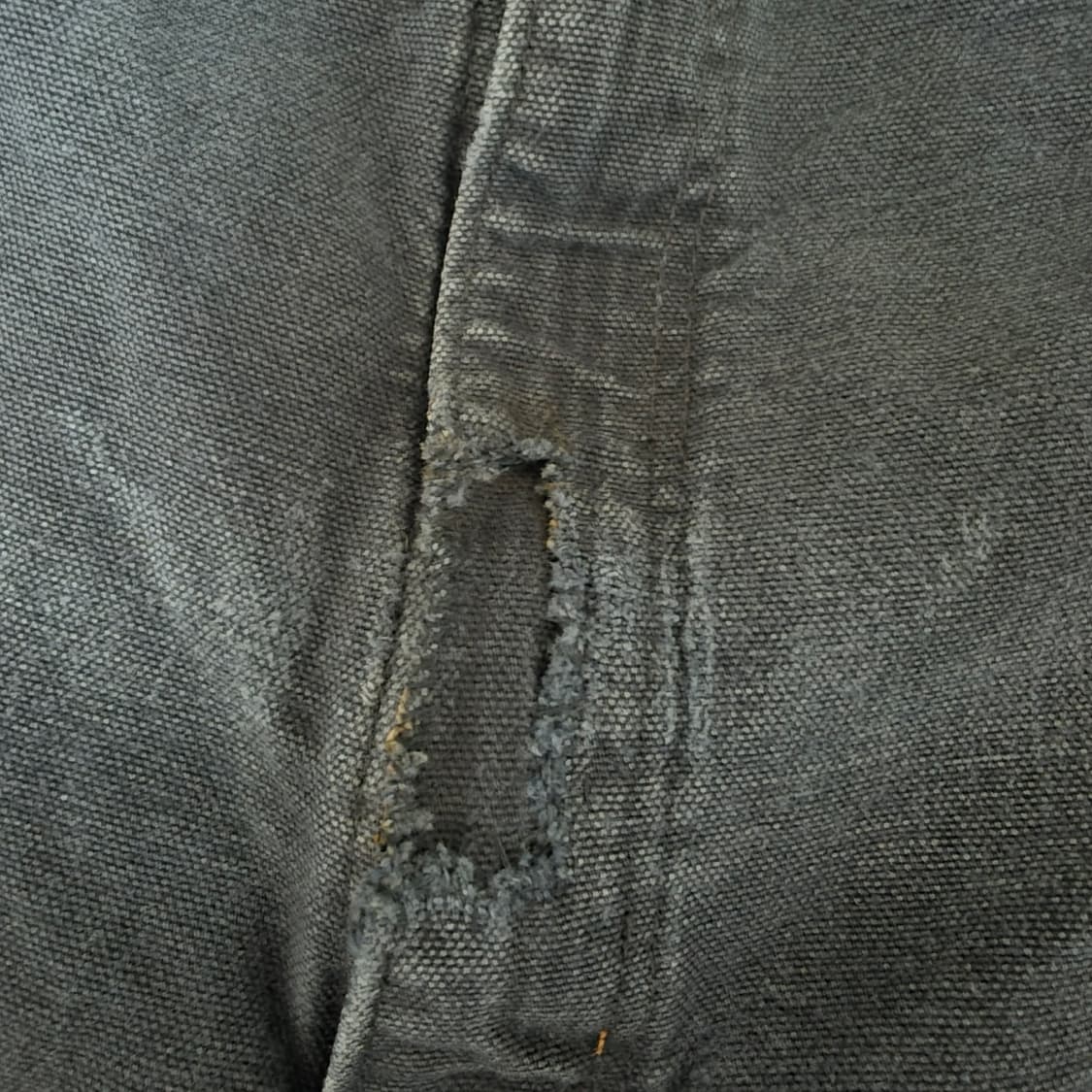 [42X30] 빈티지 칼하트 더블니 B01 BLK 워크팬츠 트래쉬 BK5 상품이미지4