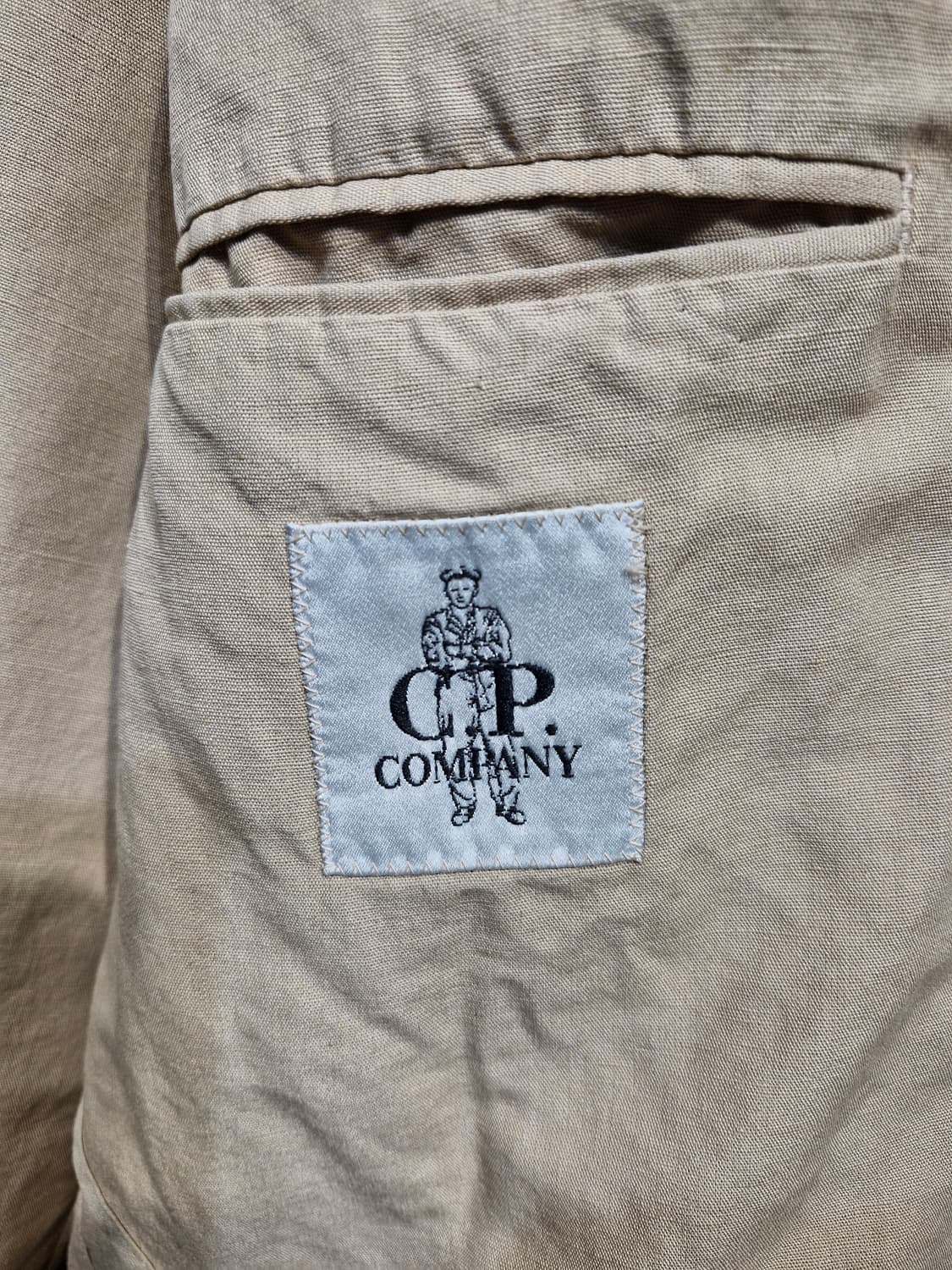CP컴퍼니 린넨 코튼 혼방 블레이져 XL 상품이미지8