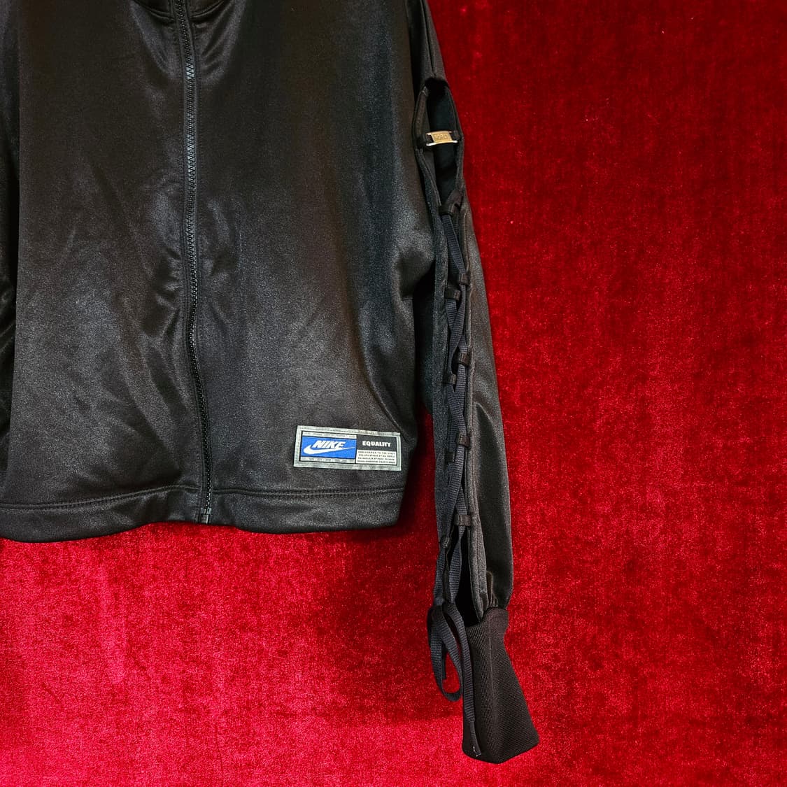 나이키(Nike) 사이드 스트렙 시스루 크롭 저지 S size 상품이미지4