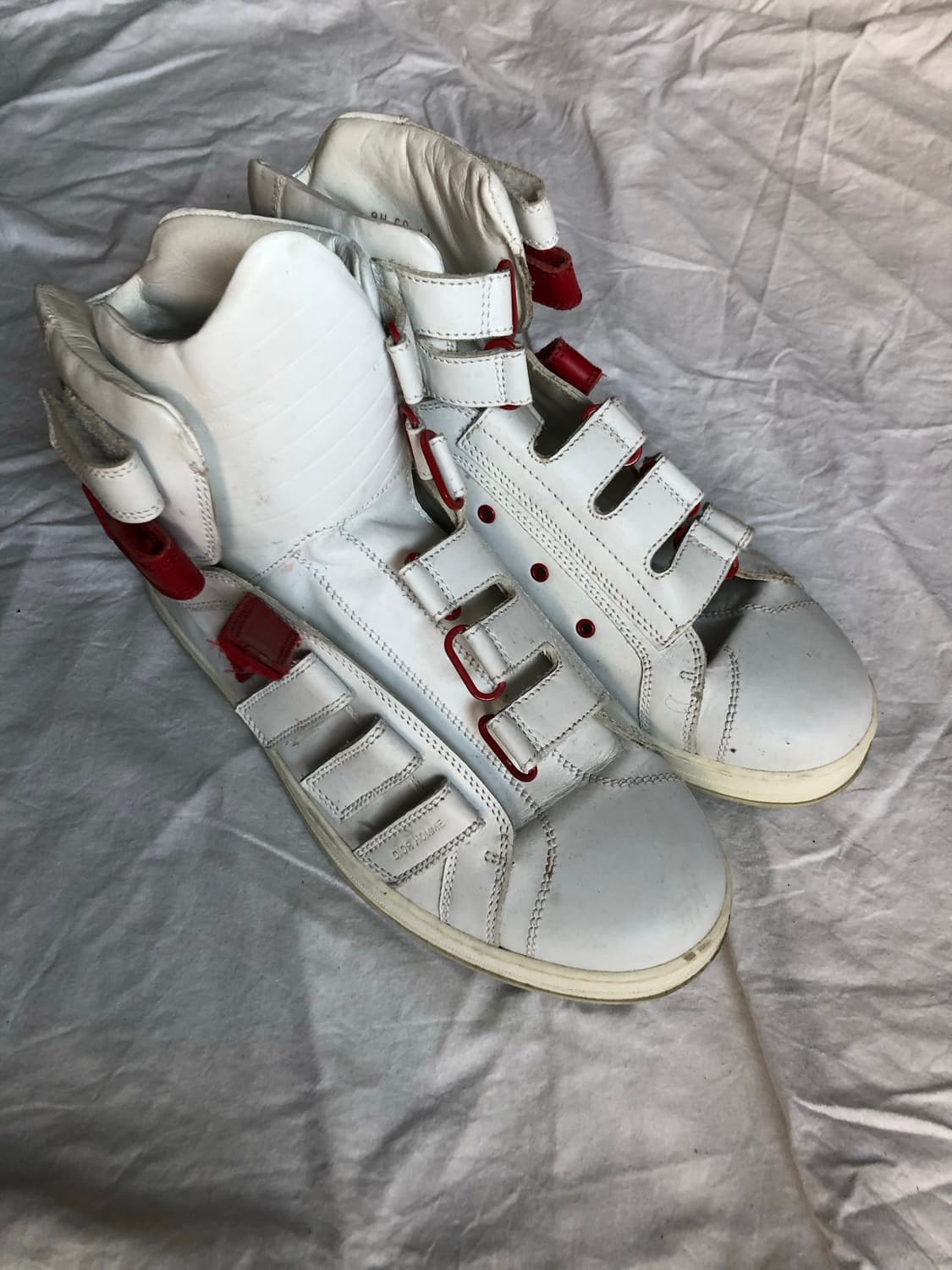 44) 디올 옴므 벨크로 하이탑 스니커즈 상품이미지1