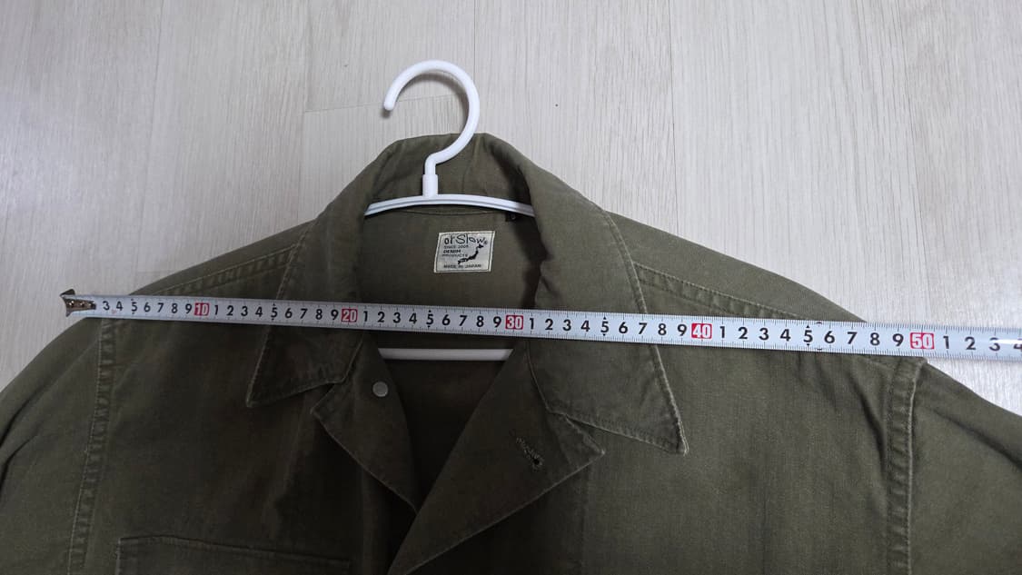 (착샷) 오어슬로우 m43 퍼티그 hbt 아미 자켓 상품이미지6