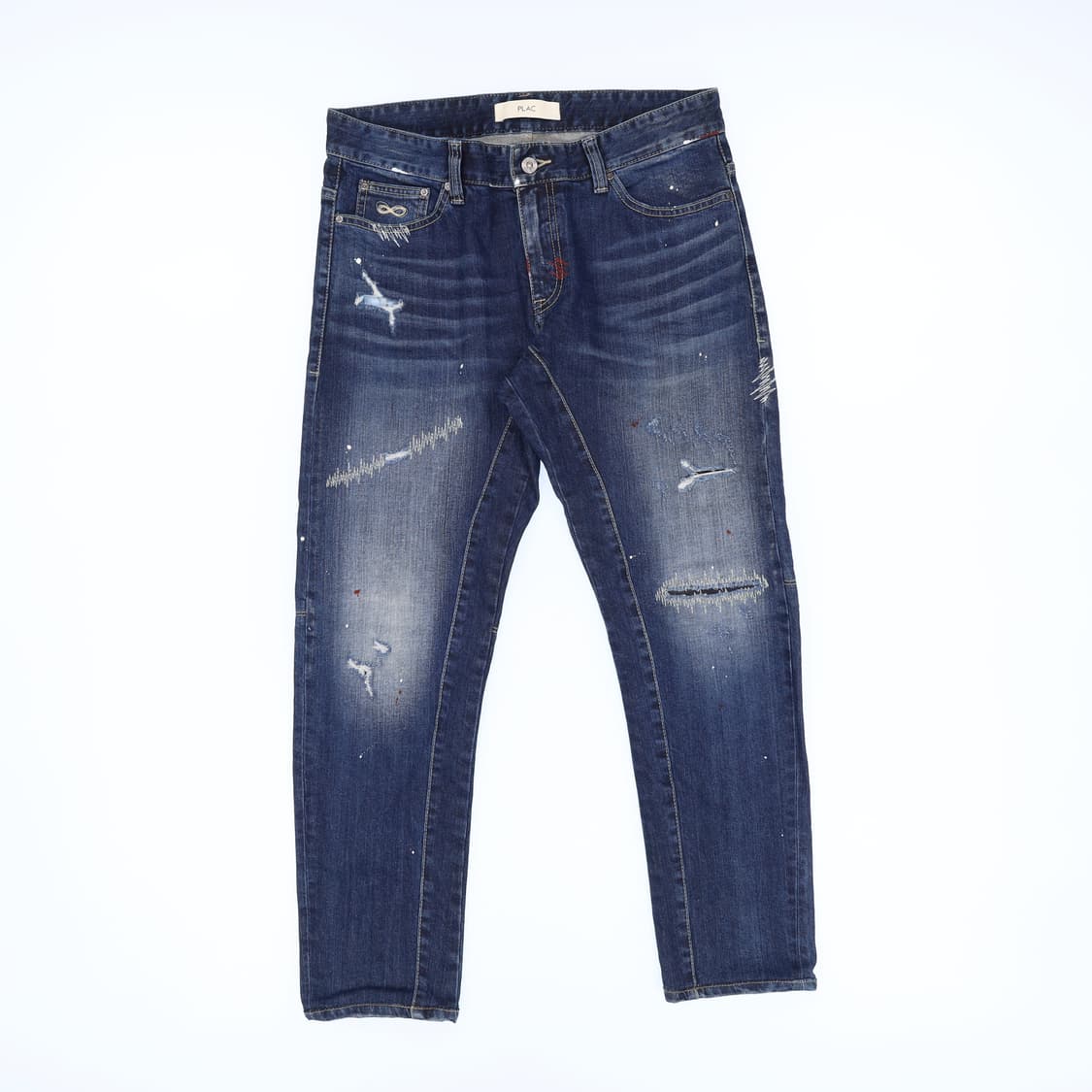 34 플랙 아르코 바이커진 데님 청바지 0206M 상품이미지1