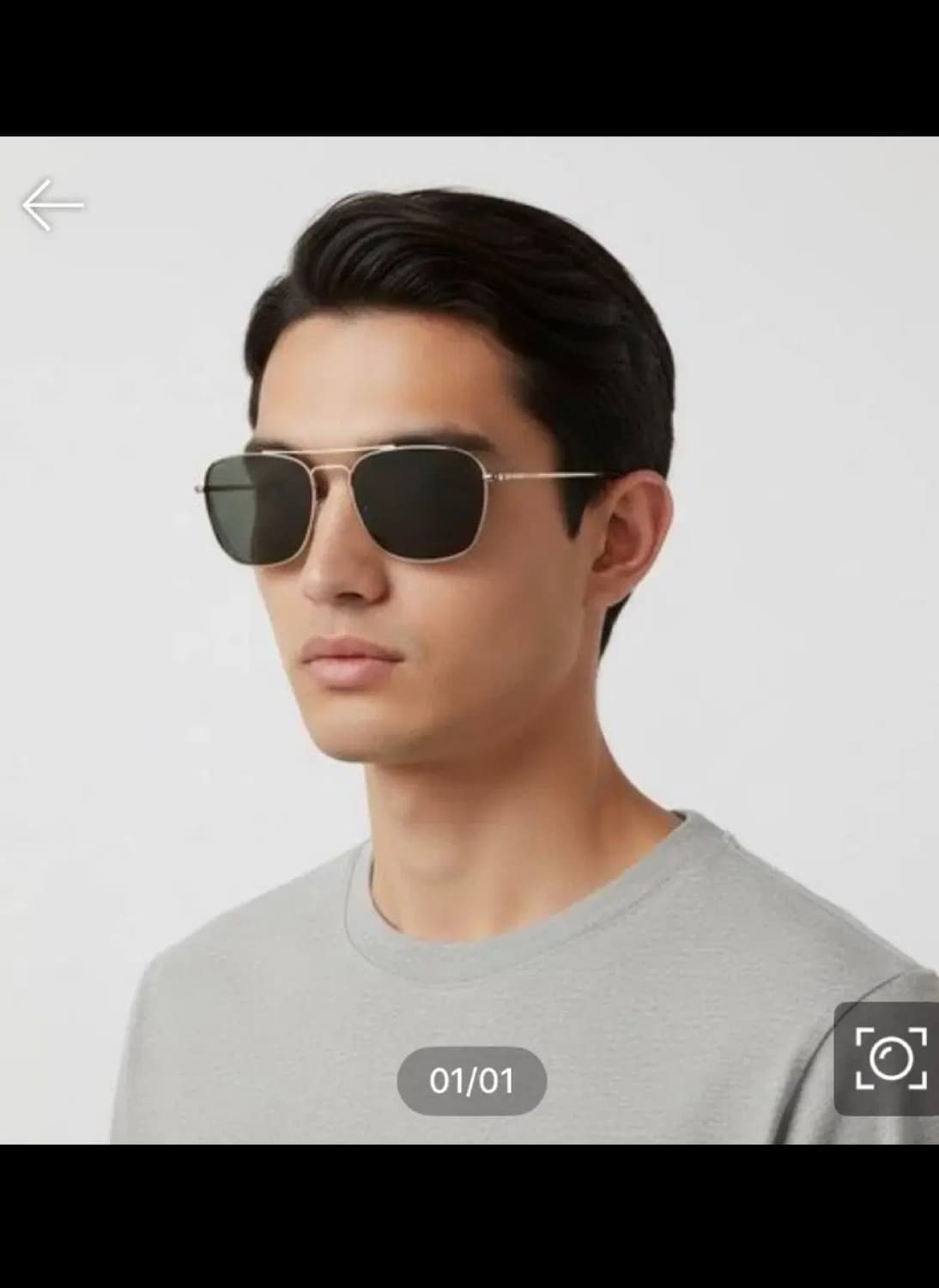 구찌 골드메탈 에비에이터선글라스(새상품 장품풀구성) 상품이미지10