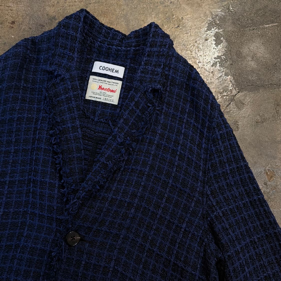 코헨 요네토미 트위드 코트자켓 상품이미지7