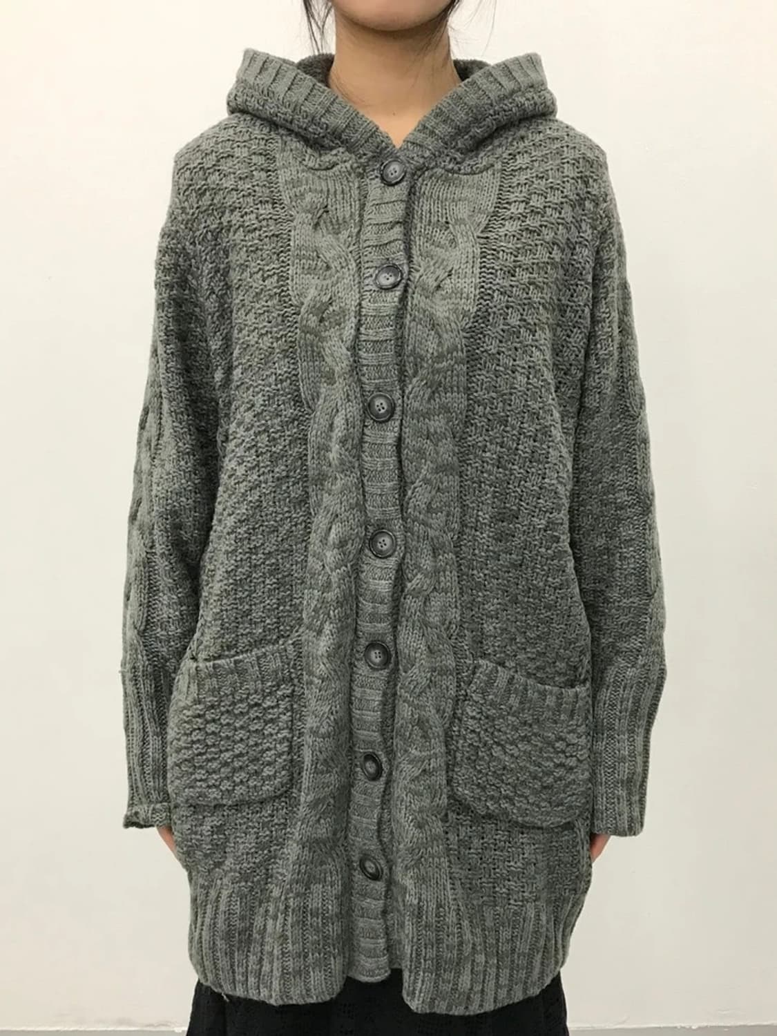 BBR Hooded Knit Cardigan 상품이미지2
