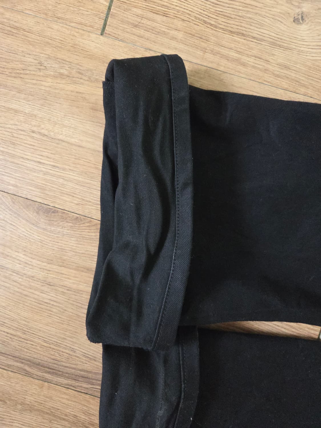 0 size ) 언더마이카 무.30 mu.30 플레어진 블랙 상품이미지10