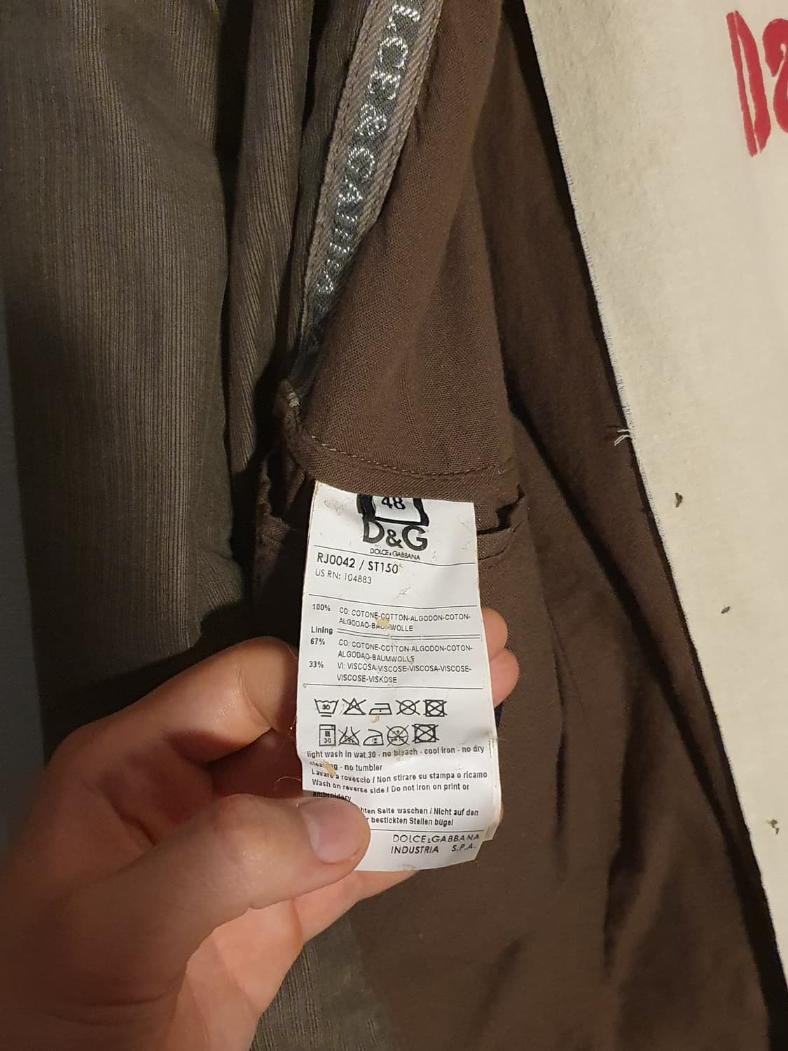 D&G Dolce&gabbana military jacket 상품이미지7