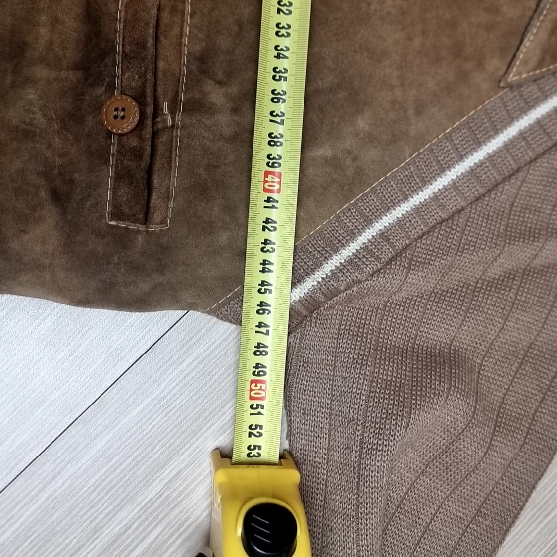 영국제 가비치gabicci 스웨이드 니트 브라운 풀오버(남성S 여성L) 상품이미지7