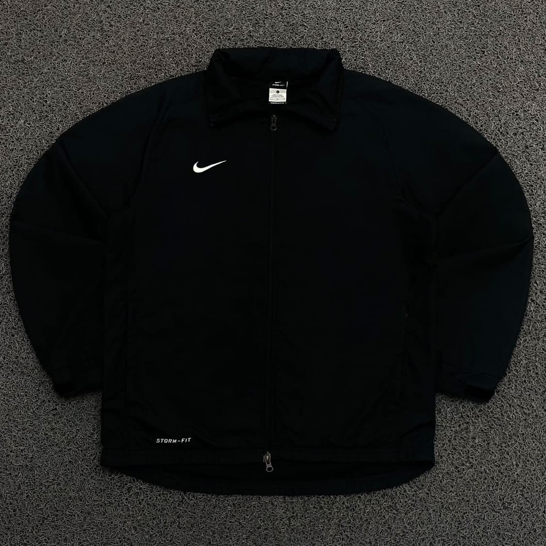 Nike 스우시 블랙 윈드자켓 상품이미지1