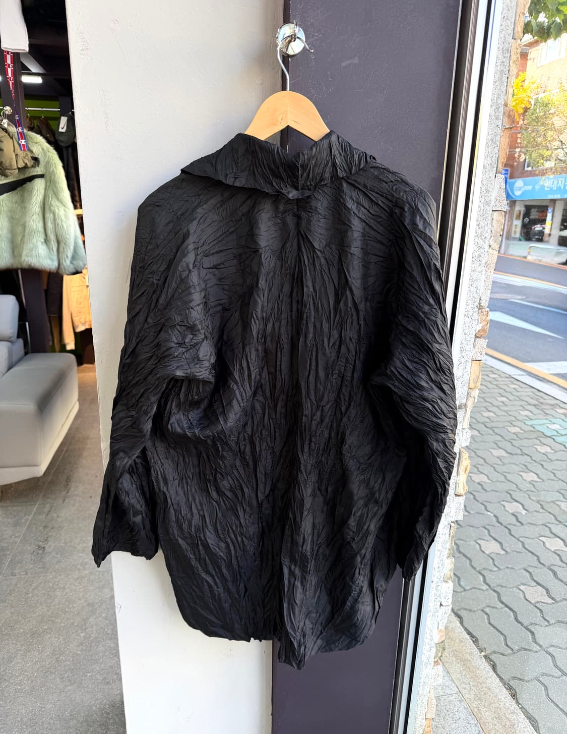 M/ 이세이미야케 00s 리버시블 하프코트 자켓 상품이미지7