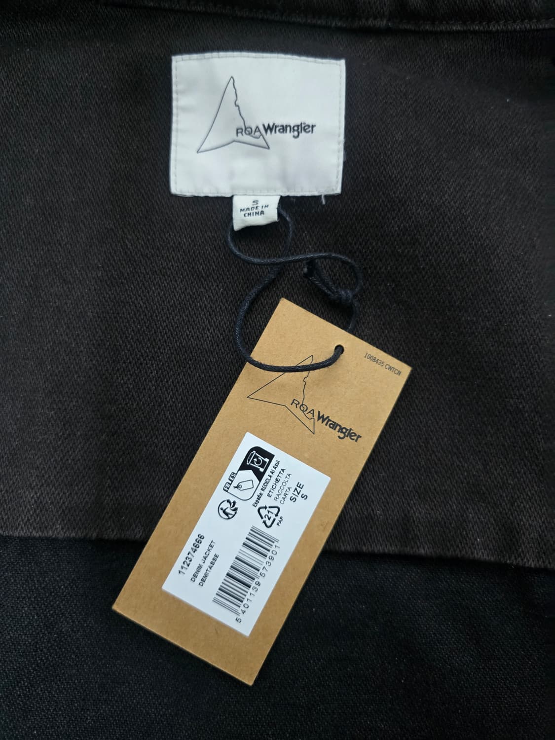 로아 x 랭글러 볼라노 데님자켓 S사이즈 상품이미지4