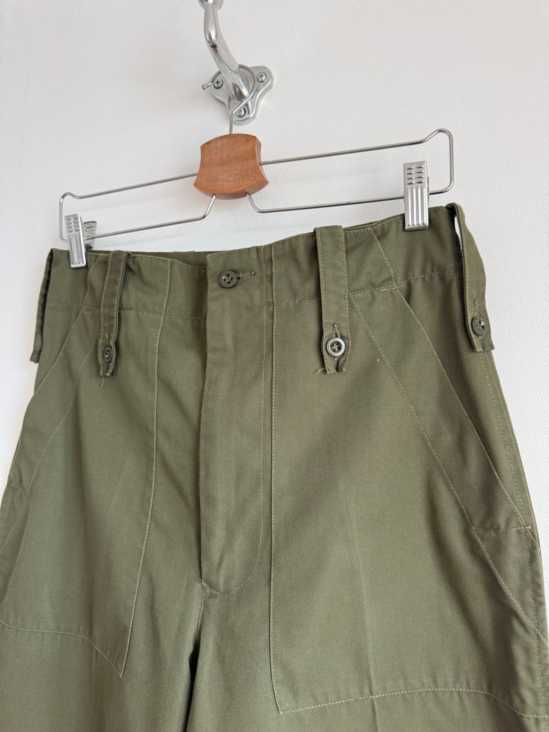 Pre owned 밀리터리 코튼 팬츠(OPTI ZIP) 상품이미지4