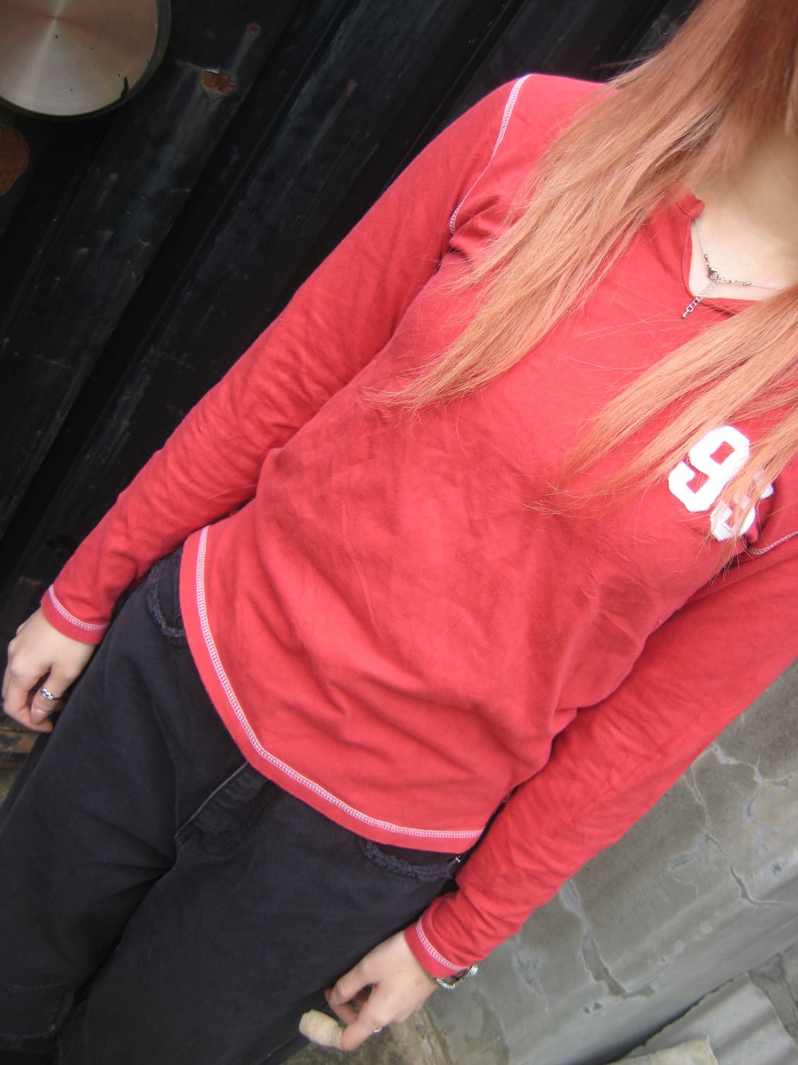 Japanese Reebok Classic Red Long Sleeve 상품이미지1