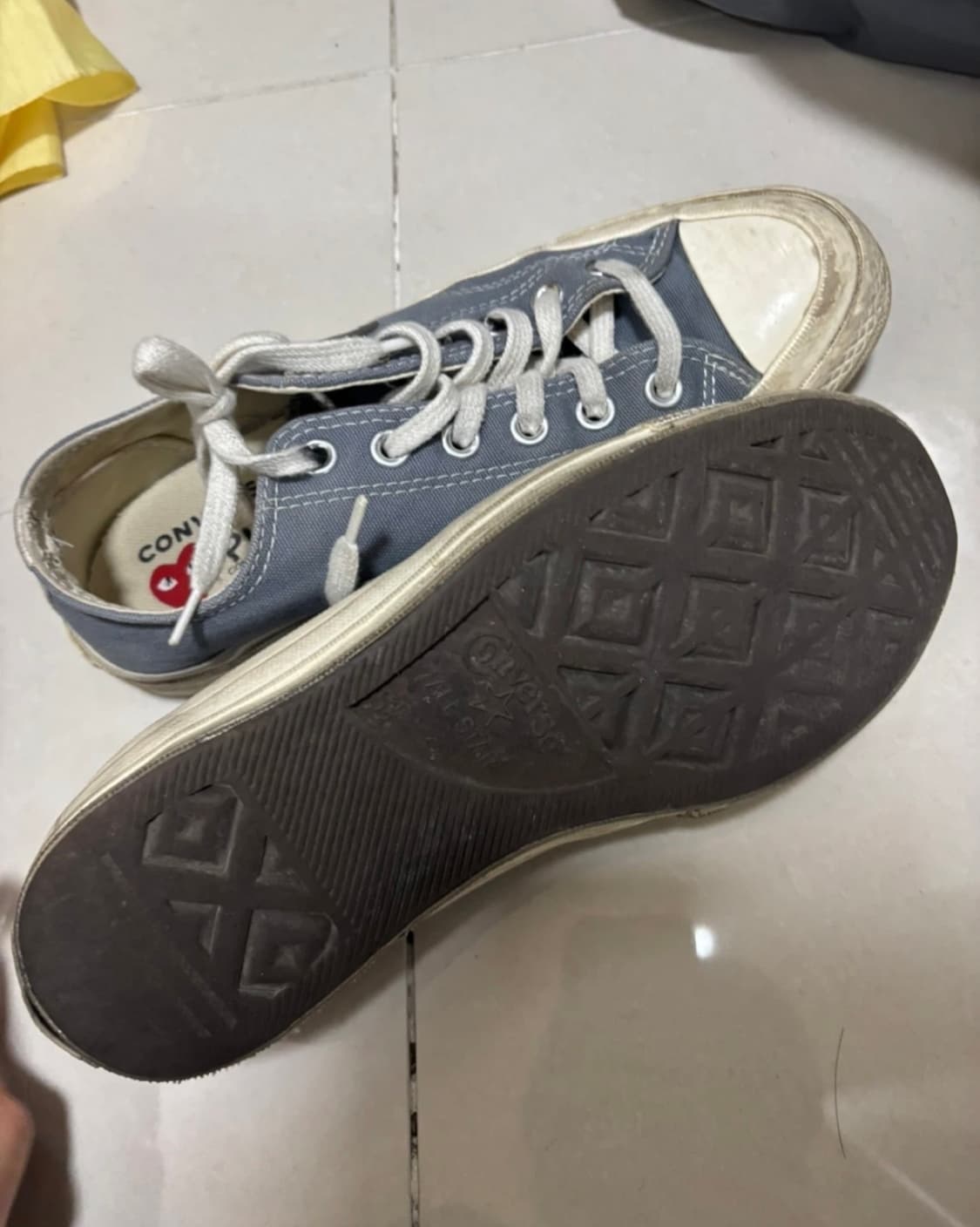 꼼데 컨버스 척테일러 70s 로우 그레이 245 상품이미지2