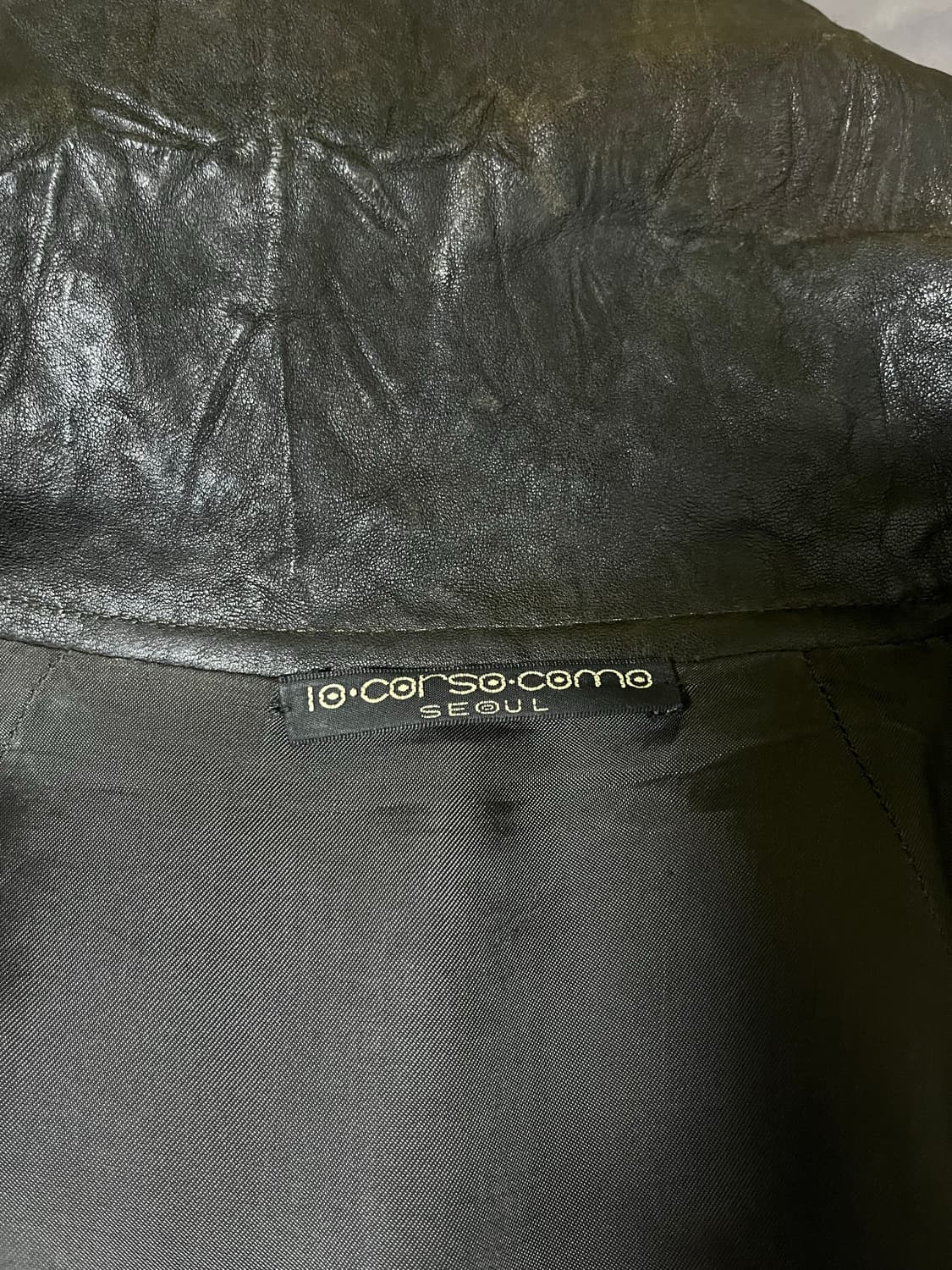 RICK OWENS FW2009 GEO LEATHER JACKET 상품이미지3