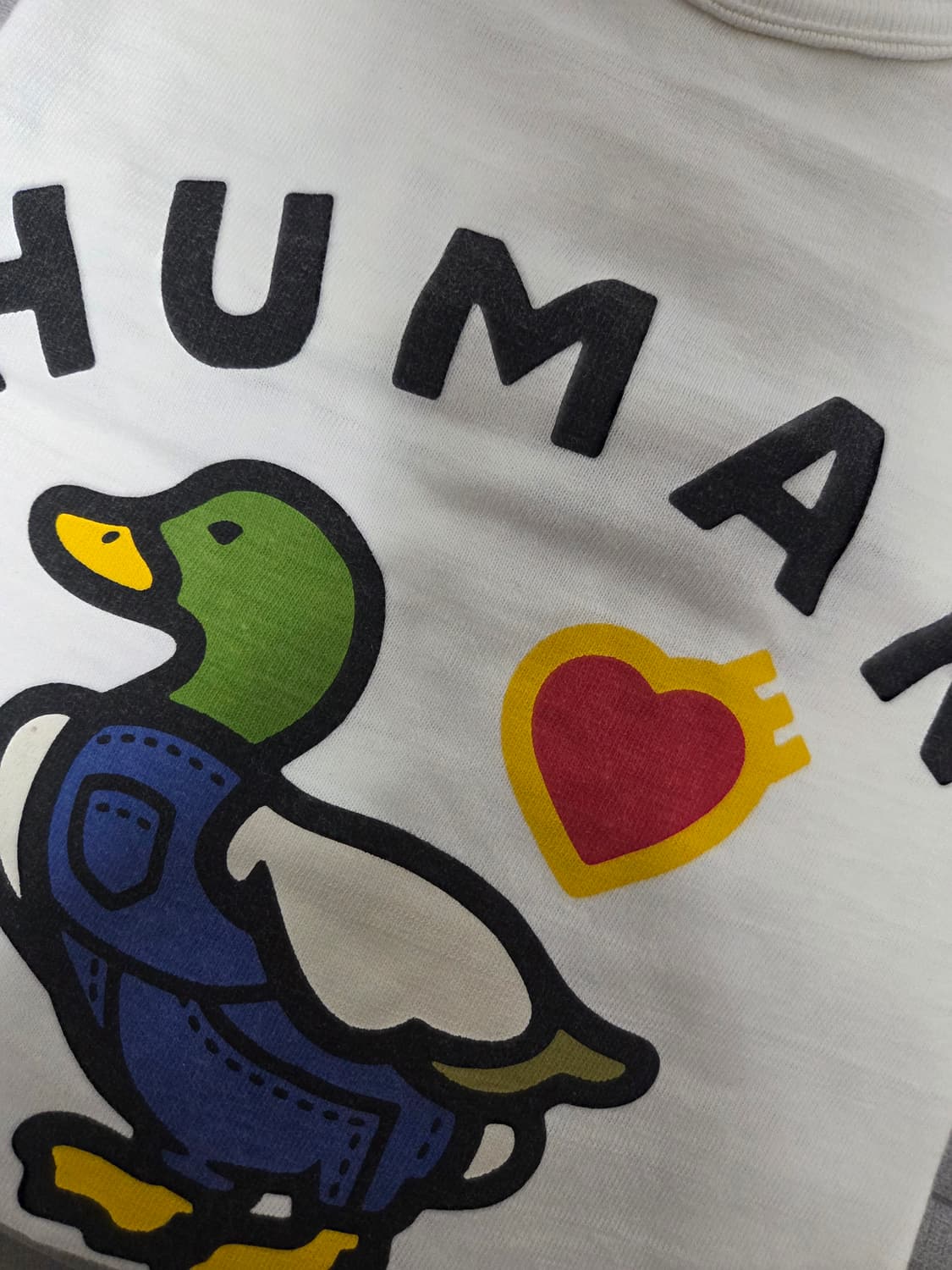 XXXL) 휴먼메이드 그래픽 티셔츠 #05 화이트 상품이미지3