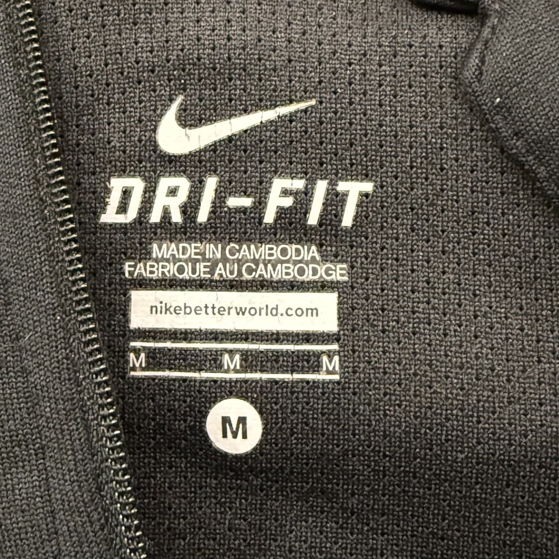 [정품/M] 나이키 블랙 트랙 자켓 b19 상품이미지5