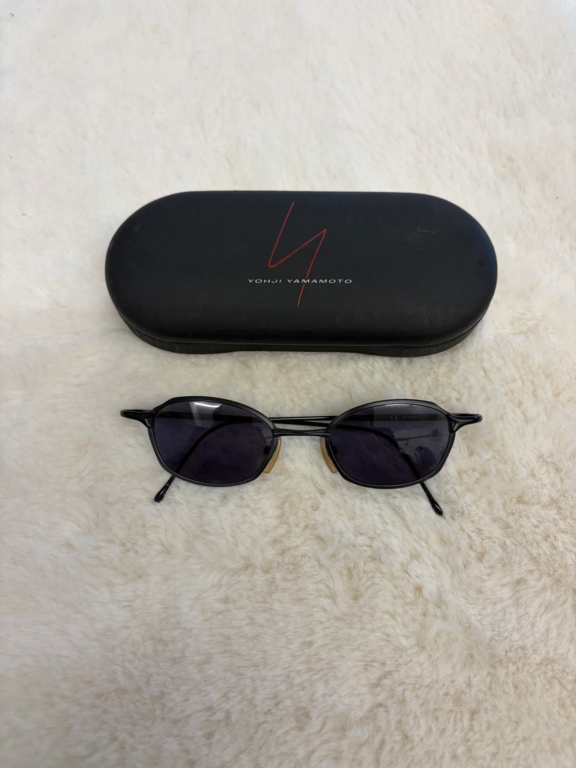 -90‘s Yohji Yamamoto Small Oval sunglass 상품이미지1