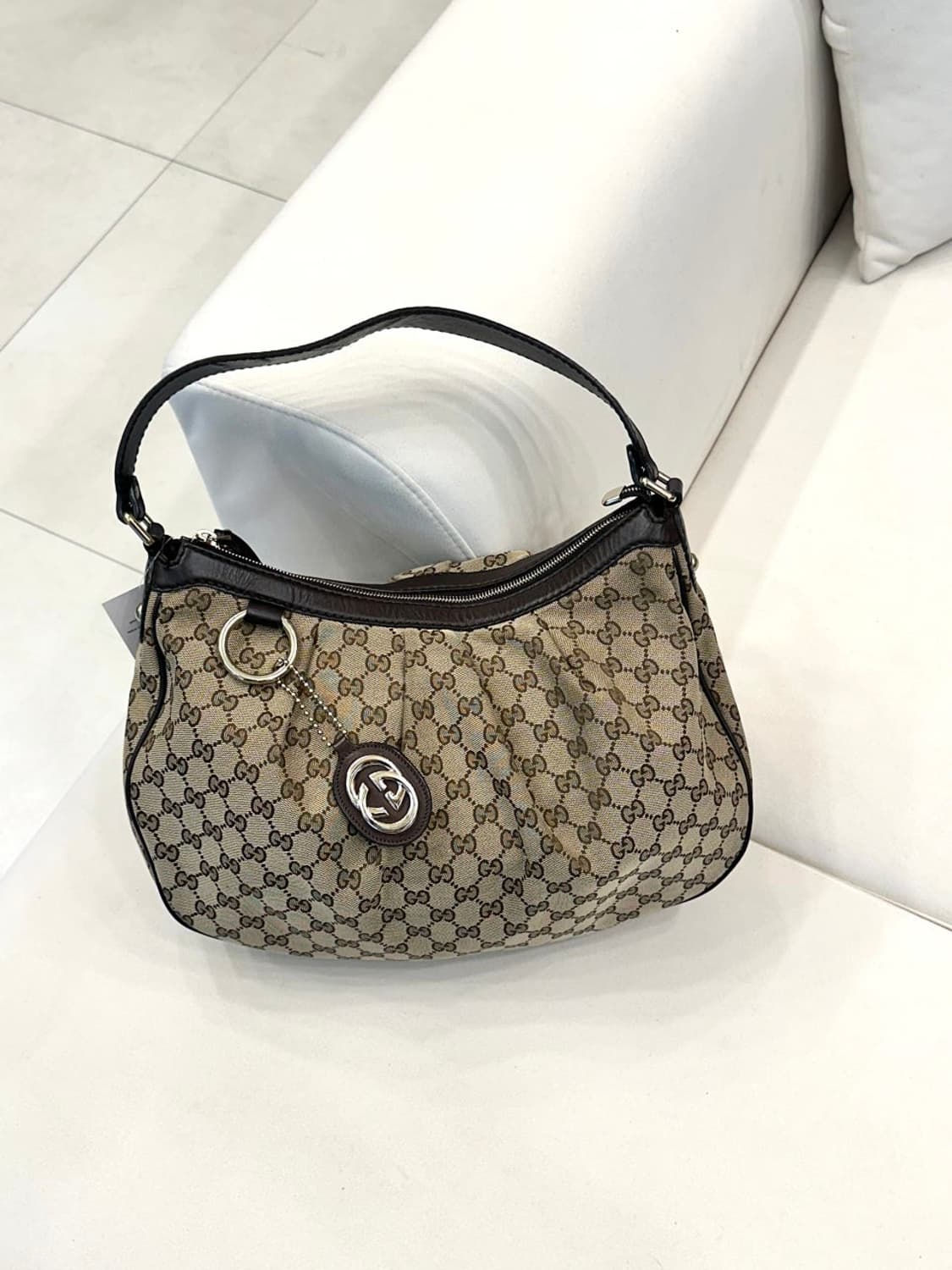 구찌 GG 자가드 수키 호보백 (정품) 상품이미지1