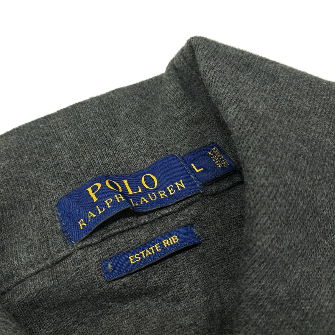 CL059 L 폴로 랄프로렌 에스테이트 립 숄카라 투포켓 가디건 상품이미지3