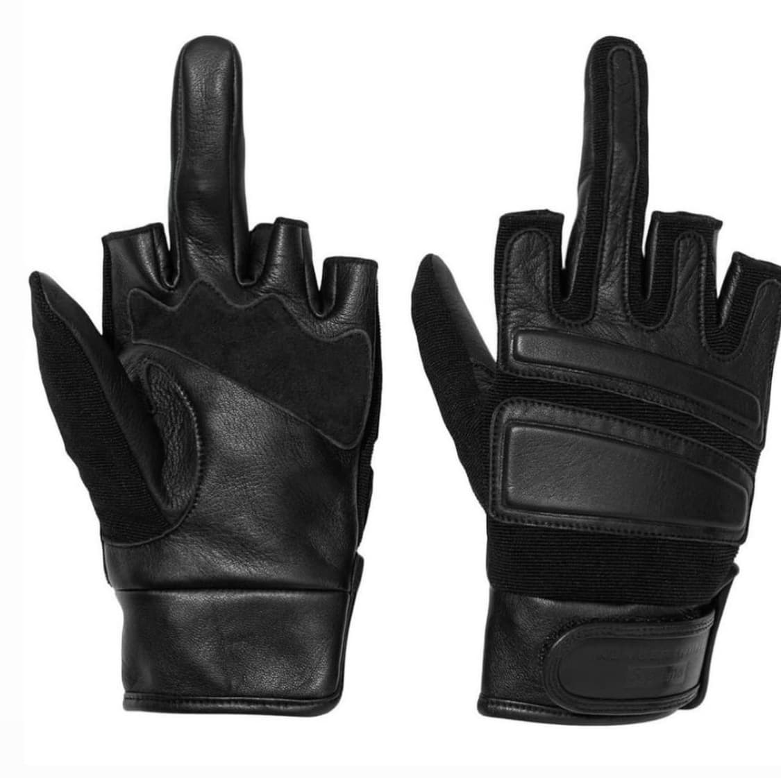 (레어) 슈프림 x 넘버 나인 레더 글러브 블랙 상품이미지3