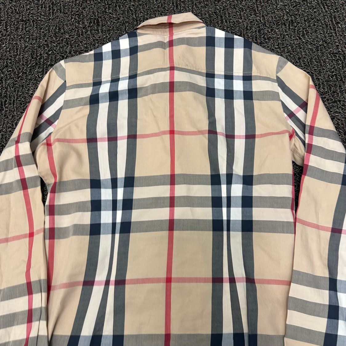 버버리 브릿 여성 체크 셔츠 XS 상품이미지6