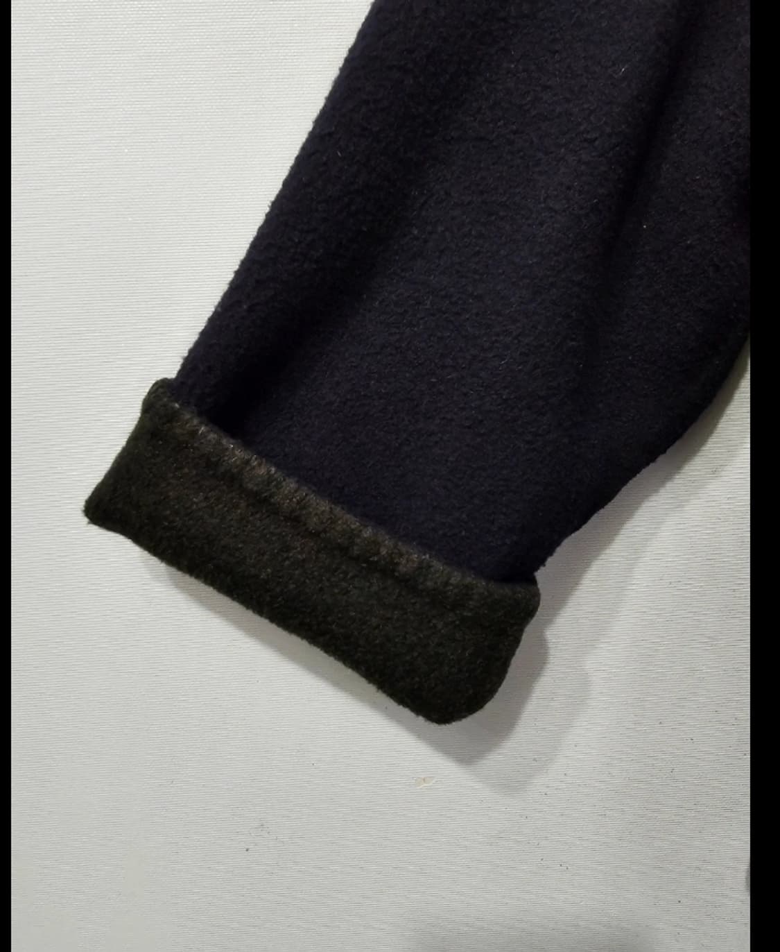 한섬 시스템SYSTEM 네이비 핸드메이드 코트 상품이미지5