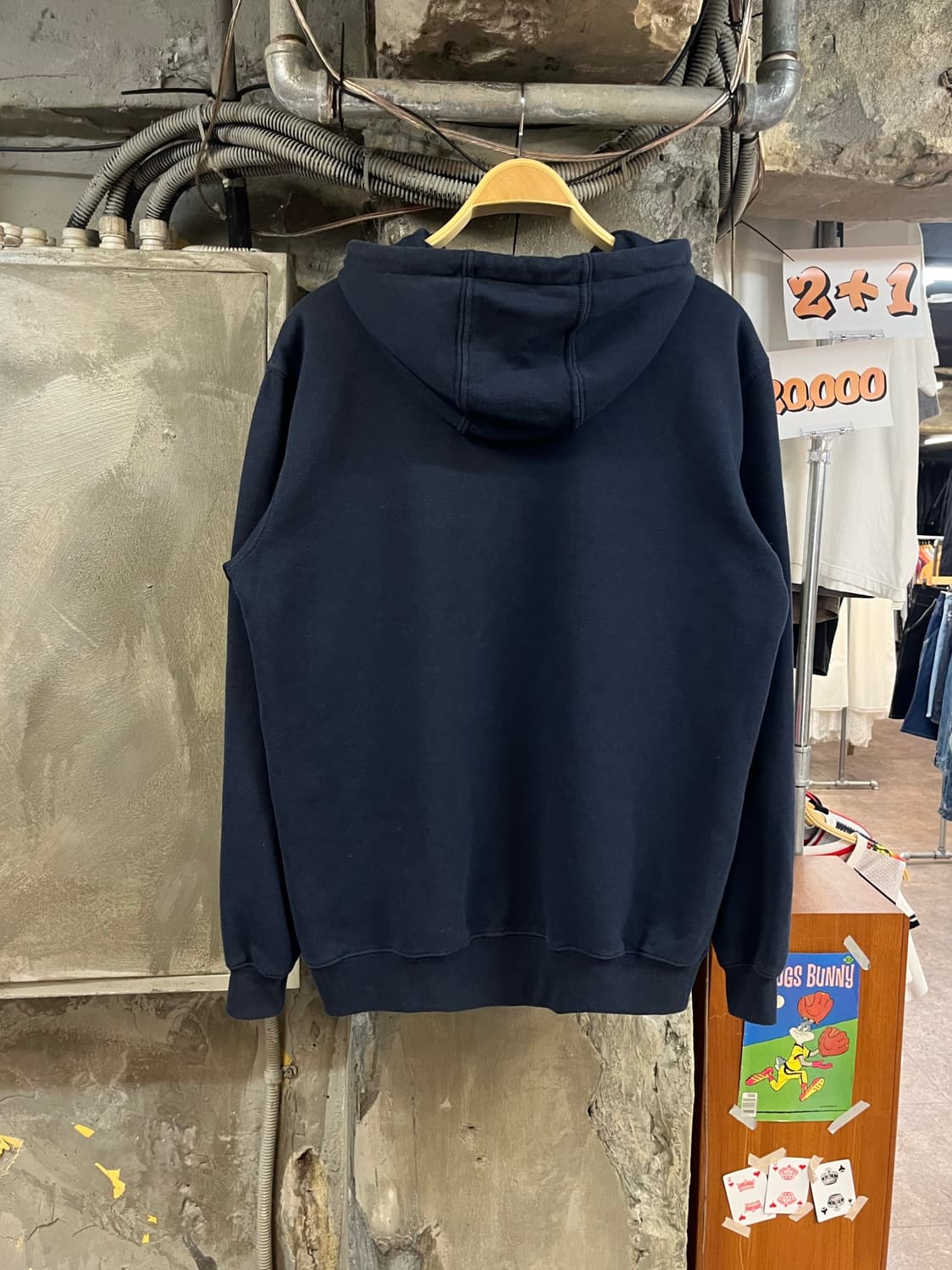 칼하트 기모 후드티 네이비 M #csz3964 상품이미지2