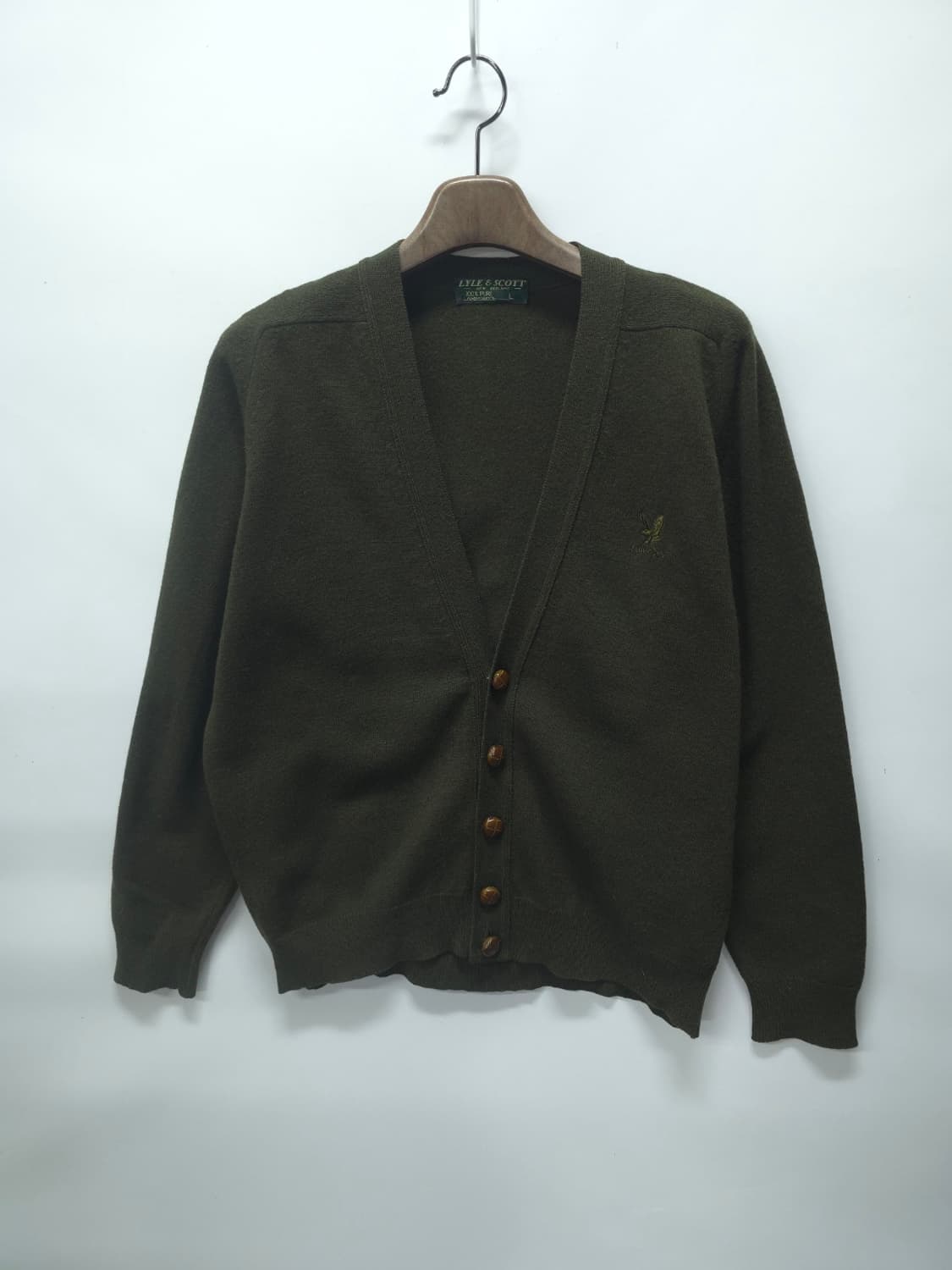 라일앤스캇(Lyle & Scott) 100%램스울 가디건 상품이미지1