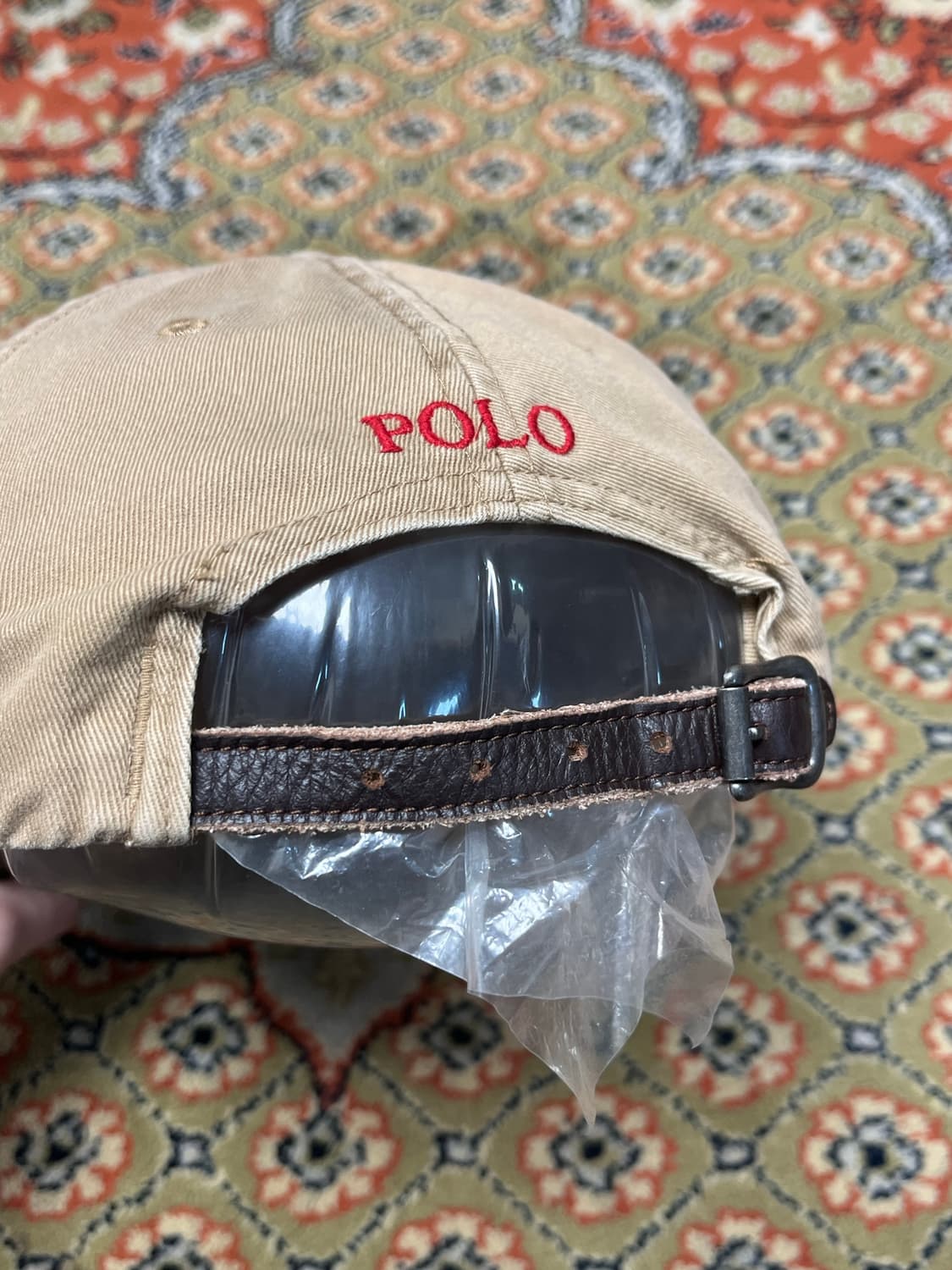 [OS] 폴로 랄프로렌 빈티지 포니 볼캡 베이지 상품이미지4