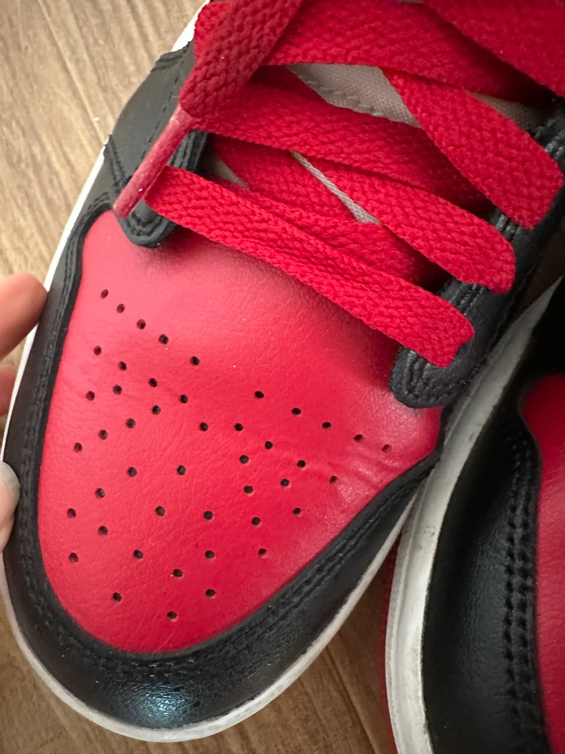 나이키 에어 조던 레드블랙 상품이미지6