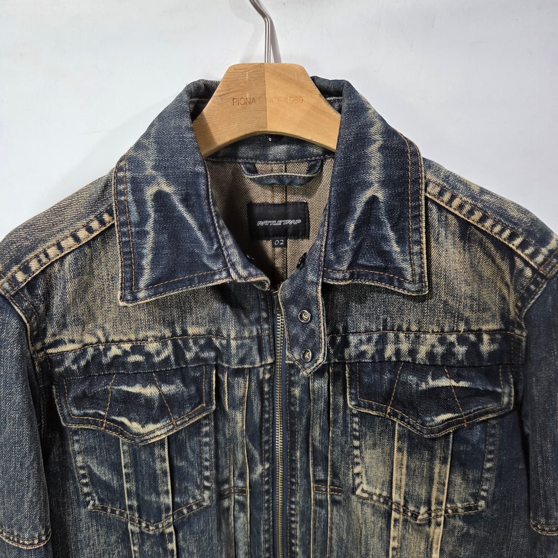 [Rattle trap] 재팬 페이딩 데님자켓 상품이미지3