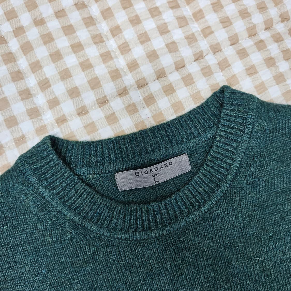 지오다노 간절기 니트 남자100 (2벌가격) 상품이미지3
