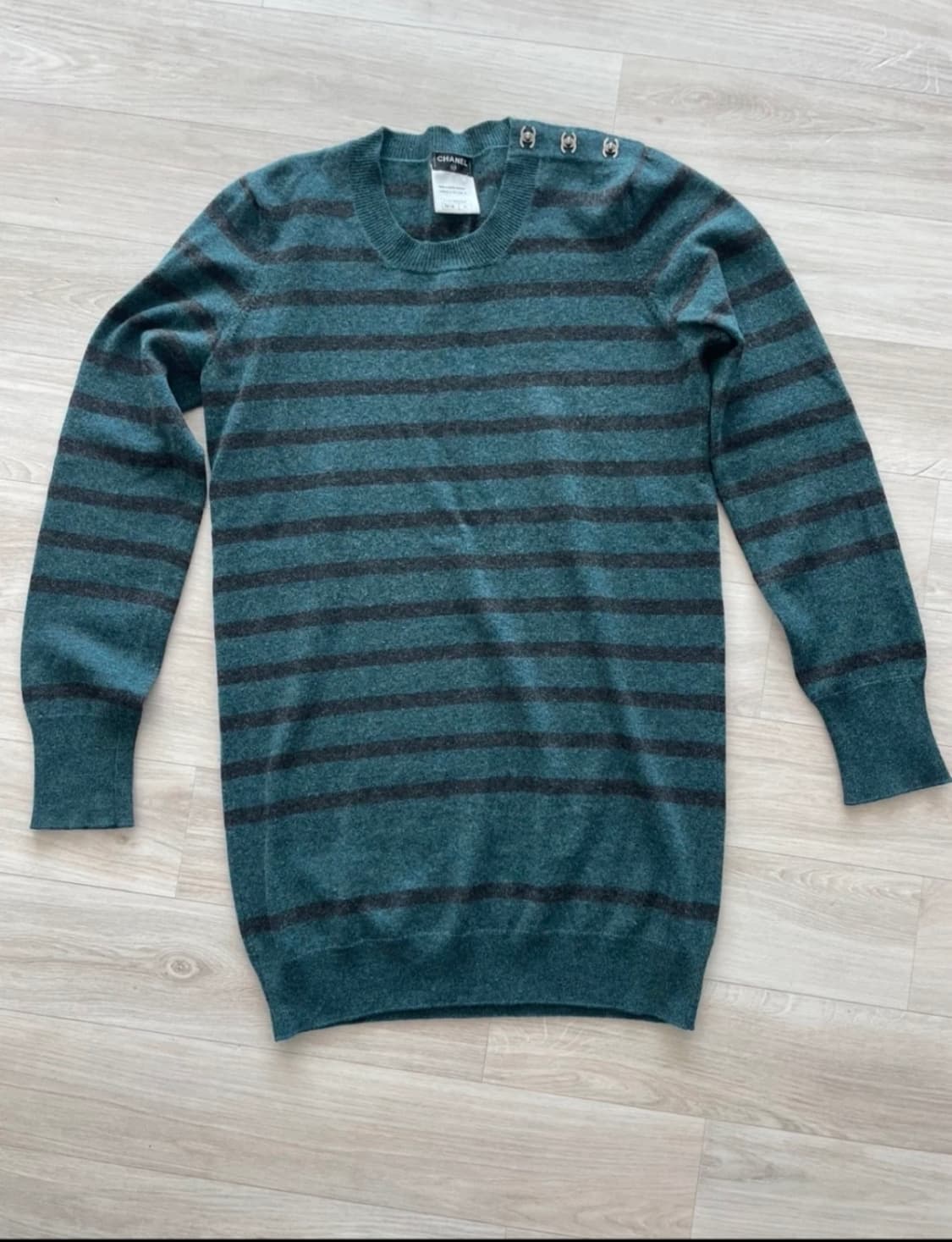 (정품) 샤넬 캐시미어 턴락 니트 상품이미지1