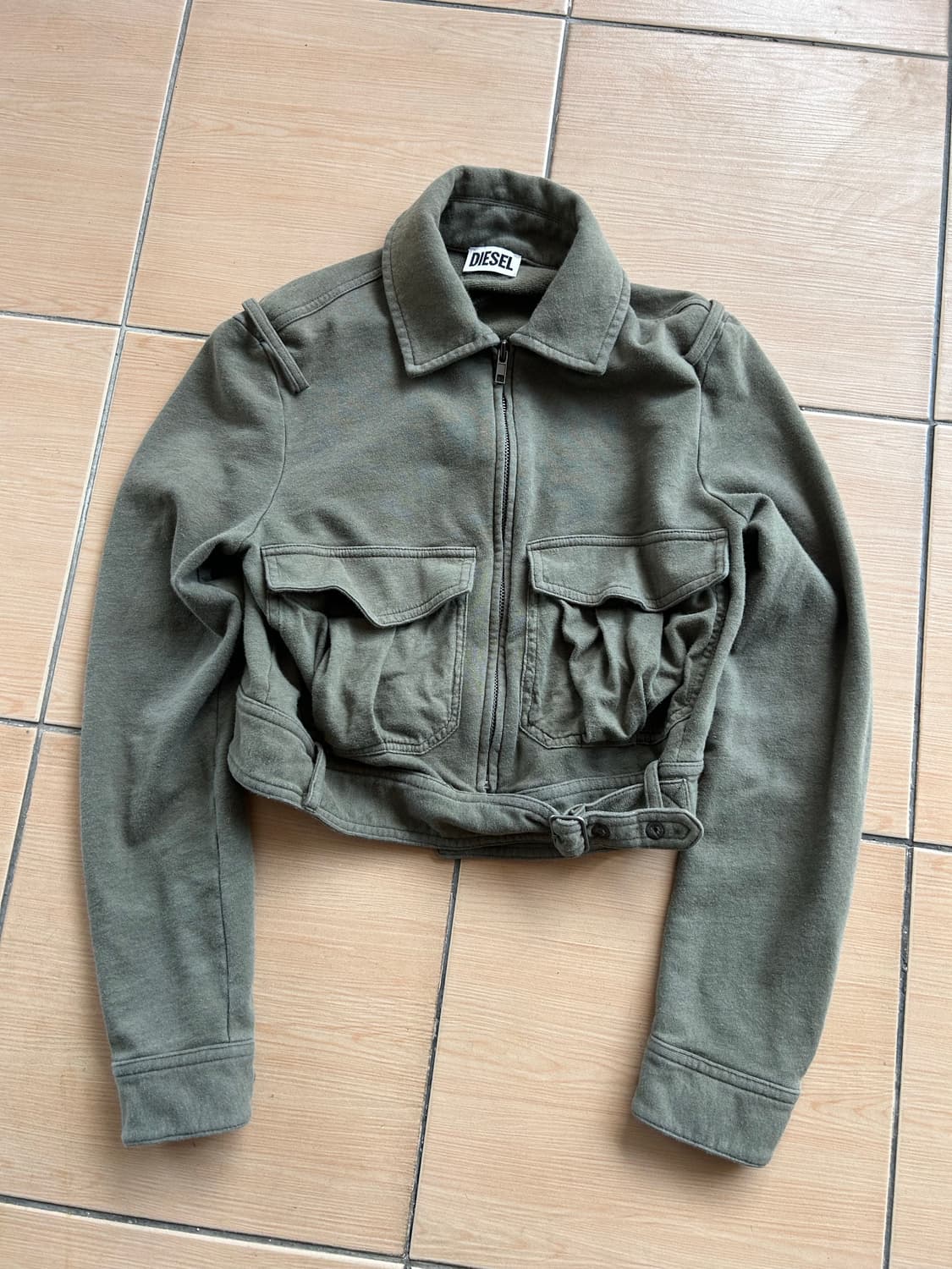 디젤 밀리터리 크롭자켓 (우먼스) 상품이미지4