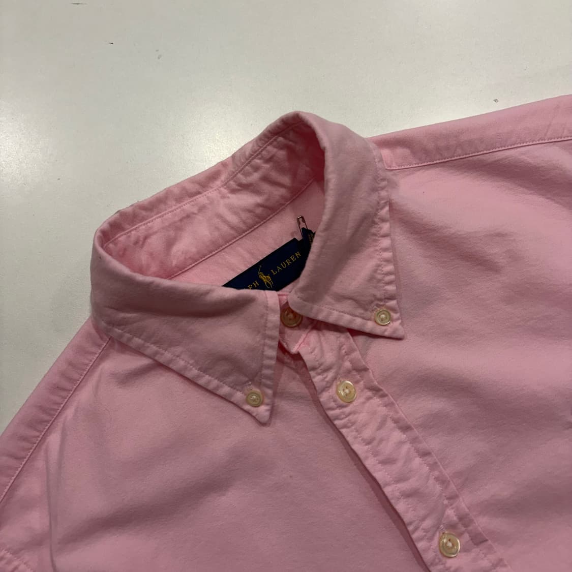 [S] 폴로 랄프로렌 핑크 셔츠 남방 C240 상품이미지4