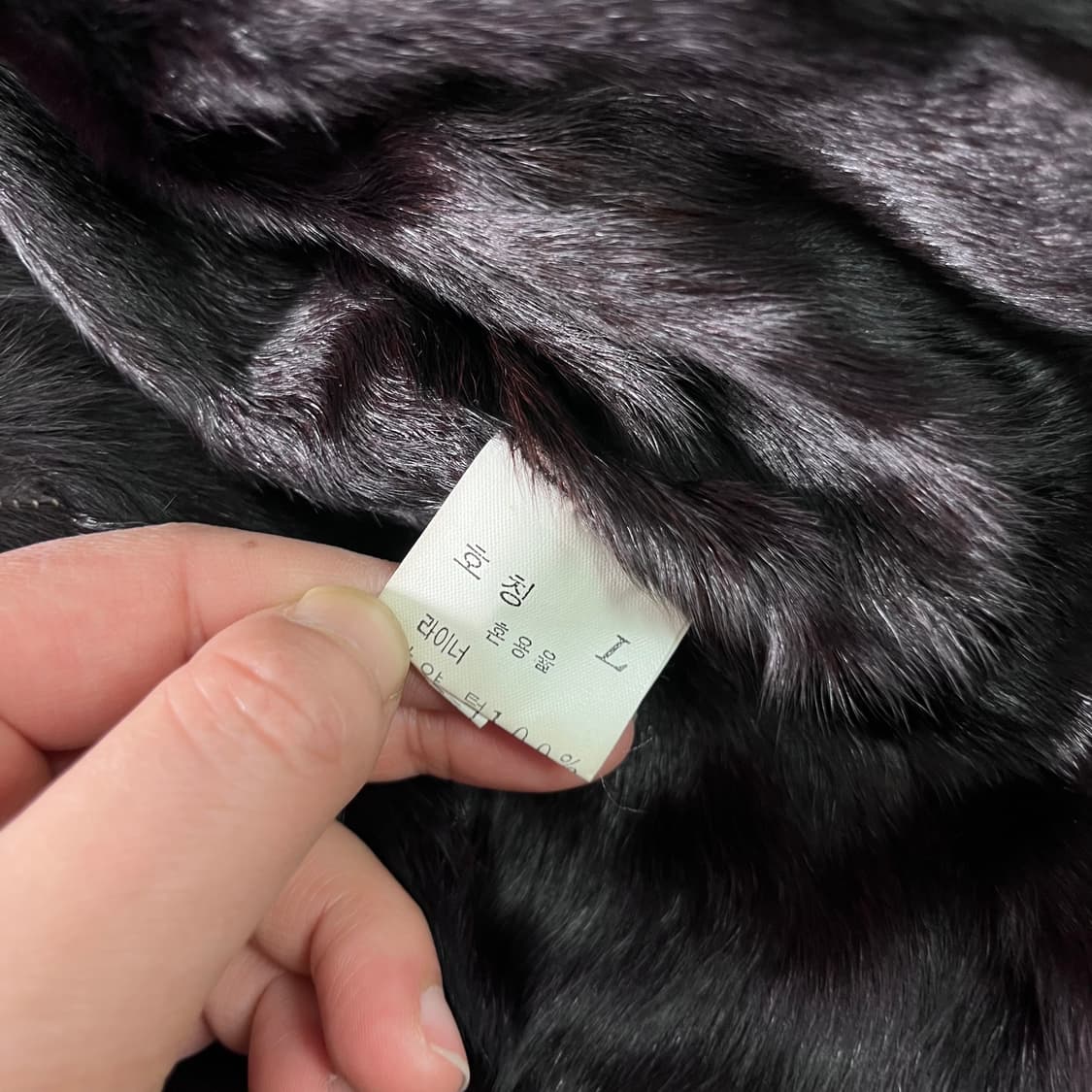 100 입생로랑 투웨이 퍼카라 램스킨 가죽 자켓 상품이미지10