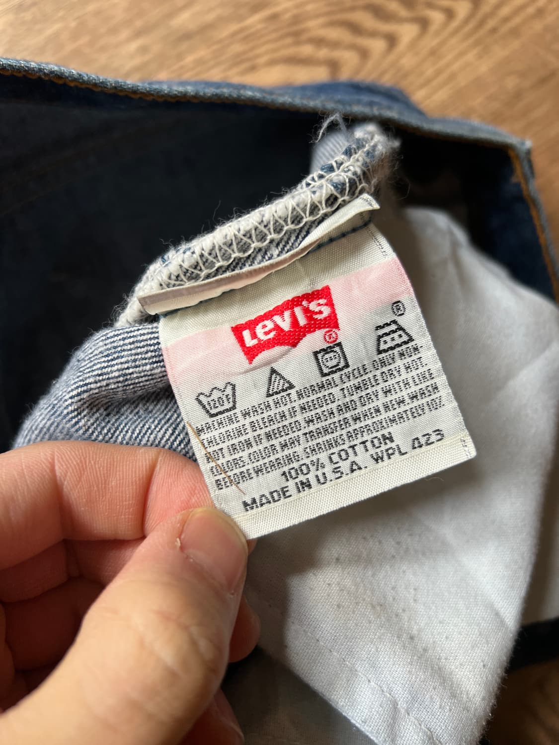 [32]90's 리바이스 501XX Made in USA 데님팬츠 S21 상품이미지4