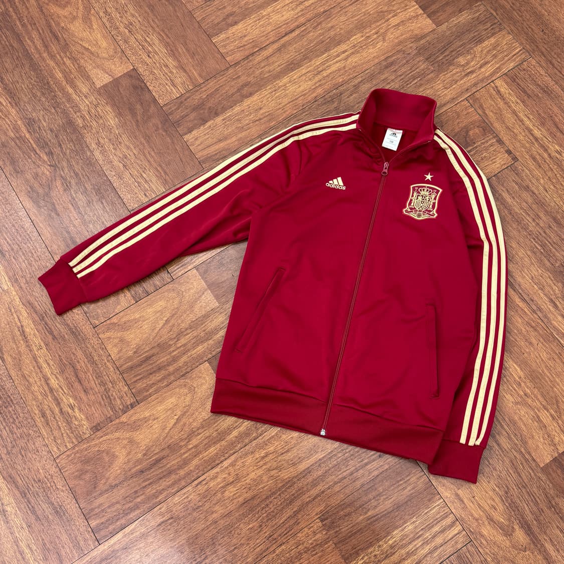 100 아디다스 스페인 축구대표팀 13시즌 트레이닝 집업  상품이미지3