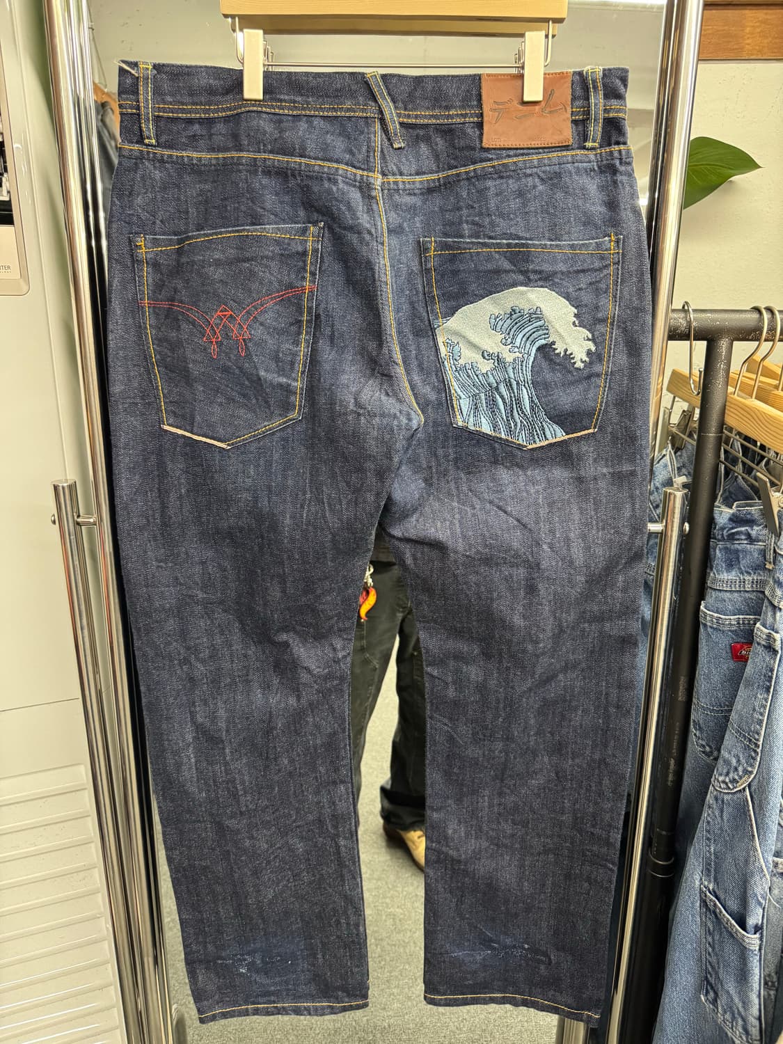 Japanese Vintage 후면자수 데님팬츠 상품이미지3