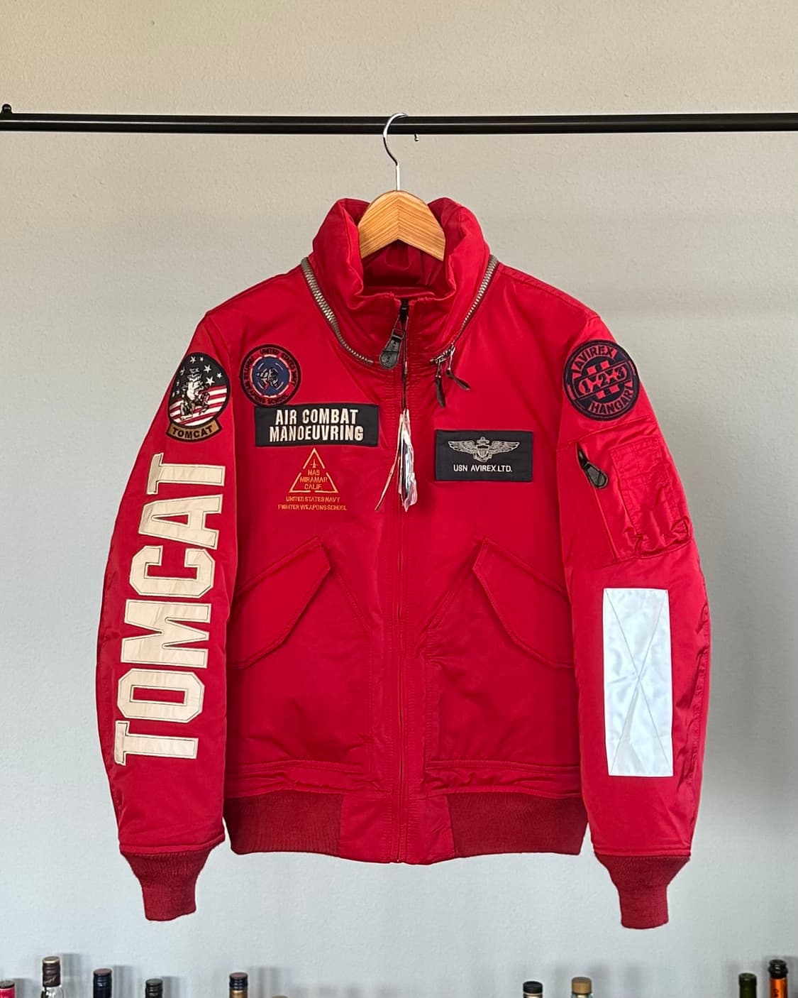 [M](새상품)아비렉스 AVIREX 탑건 TOPGUN 항공 점퍼 상품이미지1