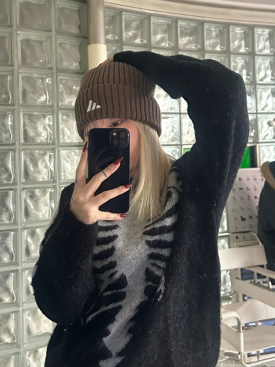 KNIT BEANIE 니트 비니 상품이미지1