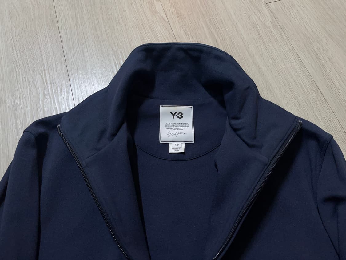 Y-3 트랙 자켓 네이비 S 상품이미지3