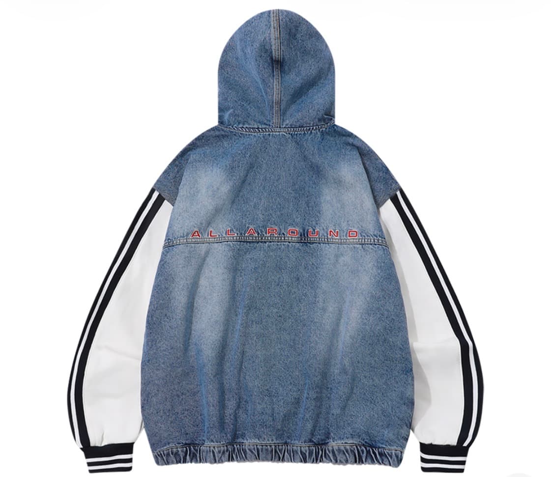 스포츠챔버 SC 트랙 데님 아노락 블루 상품이미지2