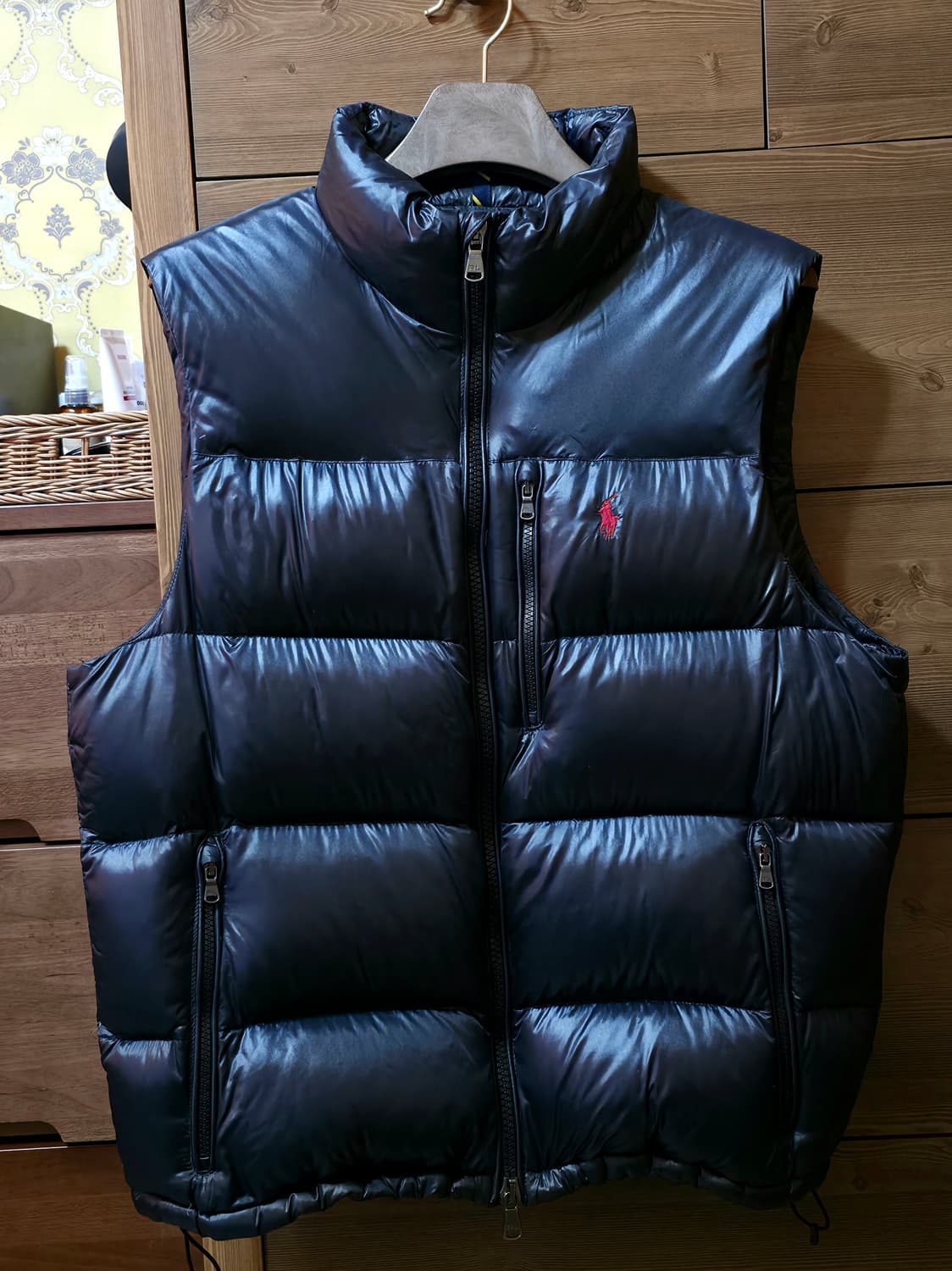 폴로 덕다운 패딩조끼 L 상품이미지1