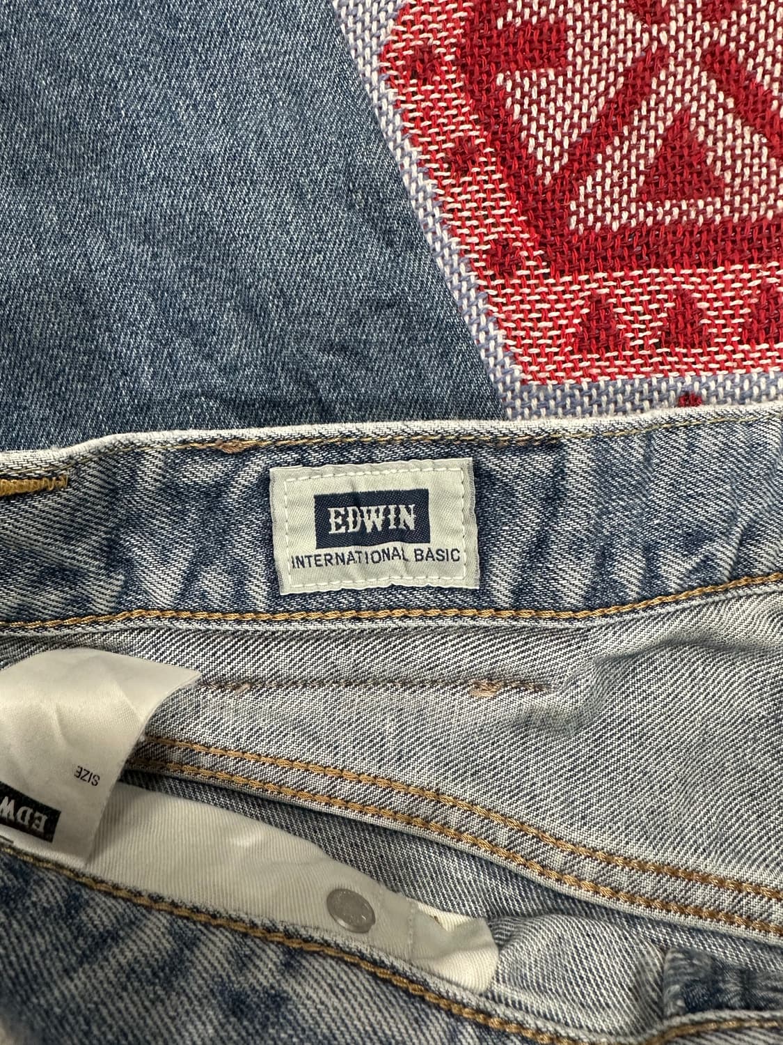 00’s EDWIN 403 화이트탭 데님팬츠 상품이미지4