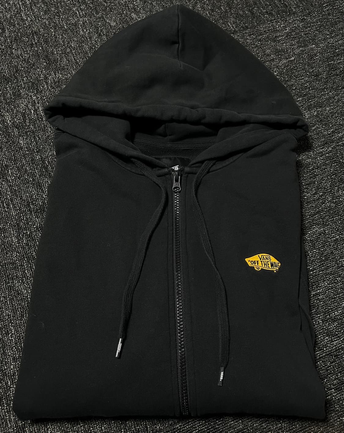 VANS Off The Wall 미니 로고 풀집업 후드 상품이미지3
